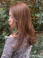 リッカ シーダ(LYCKA SIDA) 顔周りレイヤー×くびれセミロング/たまプラーザ