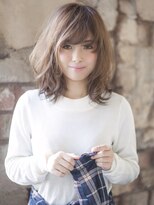 エアー 福岡(AIR)&nbsp;［air-FUKUOKA　竹石］ ナチュラルな鎖骨外ハネロブ