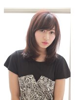 バグズ ヘアデザイン 桔梗が丘店(Baguz HAIR DESIGN)&nbsp;ひし形小顔ミディ×スロウカラー