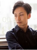 ツーブロック アップバングスタイル