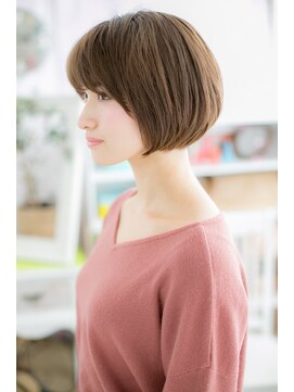 ミック ヘアアンドビューティー 大山店(miq  Hair&Beauty) ナチュかわ☆前下がりボブ