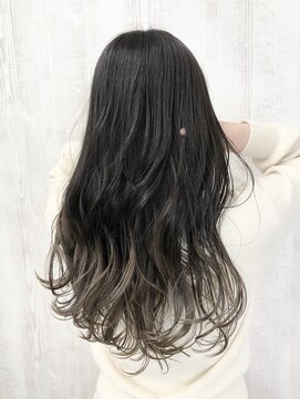 ラッズプラスエイチ(Lads+h) 【Lads+h 】大人可愛いグラデーションカラーグレージュ