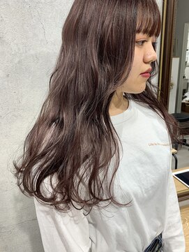 ラフトーキョウセカンド(RAF TOKYO 2nd) 【RAF TOKYO 2nd Rina 】ピンクラベンダー×ゆるふわ巻き