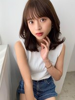 マルツ 銀座(maltu)&nbsp;大人かわいい美髪ネビージュマグネットカラー艶髪小顔韓国