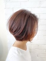 ロビー(LOBBY)&nbsp;『LOBBY』桜井　ショートスタイル×ピンクベージュ