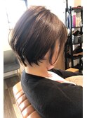 丸みショートボブ