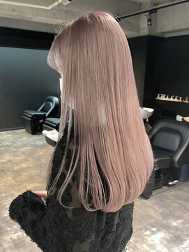 リンドトウキョウ ウメダ(LINDO TOKYO) my39_ピンクミルクティーベージュ/ハイトーン/ダブルカラー