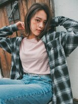 ヘアー アークス 上大岡店(hair ARKS) アッシュベージュミディスタイルARKS上大岡