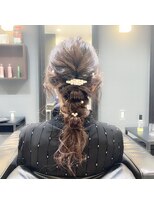 アイディー ヘアメイク(iDhair&make)&nbsp;編み下ろし