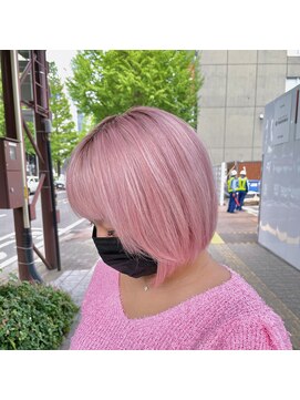 スリー(three) pail pink