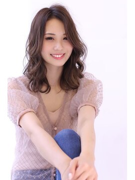 オーロ 武庫之荘店(ORO) 20代30代40代50代似合わせカットアースカラーくびれヘア