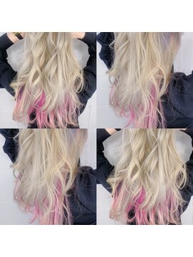 キジ(KIJI) ★ホワイトミルクティーベージュ×キャンディーピンク★