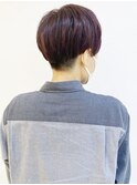 【morio成増/玉井】マッシュショート　ピンク