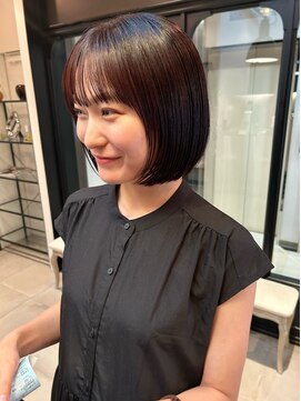 シータ(sheta) 【sheta/小林】 ボブ 切りっぱなしボブ