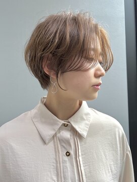 ジアン バイ ミルボン NU茶屋町+(GIEN by milbon) 大人可愛いショートボブ//くびれ/丸み/ふんわり/似合わせ