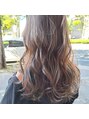オーブ ヘアー ラプレ 京都4号店(AUBE HAIR lapule)&nbsp;ツヤと透明感のあるハイライトカラーブリーチあり