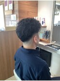 メンズパーマ、フェード