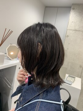 キャンバス 川崎(canvas.) わいのウルフカット/川崎／髪質改善／美髪