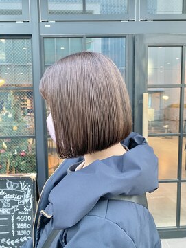 オーガニック アトリエ 大宮(organic+atelier) 20代30代40代くびれヘア似合わせカット白髪ぼかしアースカラー