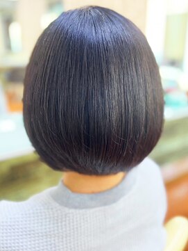 アークスヘアー 20代30代40代髪質改善カラーショコラアッシュ艶感大人丸みボブ