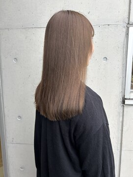 アチーブ ヘア デザイン(achieve hair design) ブリーチなし透明感カラーグレージュカラーアッシュベージュ