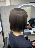 切りっぱなしボブ
