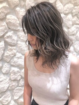 モアナバイヘッドライト 曽根店(Moana by HEADLIGHT) Moana【豊中曽根】#コントラストハイライト#グレージュ#アッシュ