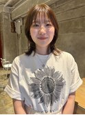 ブリーチなし、ベージュカラー
