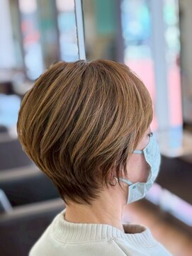 アクセスムーン 石岡店(Access Moon) 大人のショートボブ