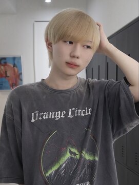 メンズペレ 渋谷(MEN'S PELE) サーフカール/スパイキーショート/ブルーブラック/渋谷