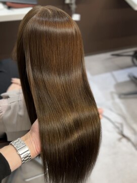 コビーバイジーナ 梅田茶屋町(Coby by Zina) 手で乾かしただけ*縮毛矯正*【Coby by Zina】