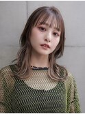 【GEEKS渋谷】ナチュラルインナーカラー/伸ばしかけロング/小顔