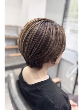 クララ 博多駅前(CLALA) 大人の艶髪ショート×白髪改善カラー【古賀義大】