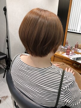 エト 横須賀(eto) ショート×マロンベージュ