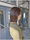 伸ばし中でも可愛く♪Hazel　Beige