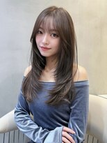 グロー 大宮(GLROW) □ 韓国大宮顔周りレイヤーカットハッシュカット髪質改善