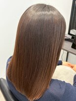 ルスリー 横浜店(Lsurii)&nbsp;横浜駅/髪質改善縮毛矯正/黒髪/小顔