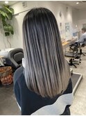 ハイライトバレイヤージュダブルカラーケアブリーチ20代30代40代