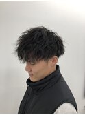 ツイスパ/マッシュ/メンズパーマ/波巻きパーマ/波巻きツイスパ