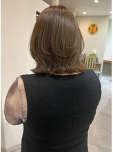 柔らかい透明感。大人女性に人気の上品さを♪