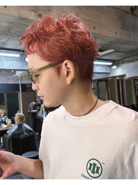 『kazuki』pink violet ダブルカラー