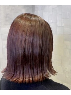 切りっぱなしボブ