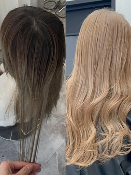 エトワール(ETOILE) ムラ修正ブリーチ/ブリーチリタッチ/ミルクティーベージュ