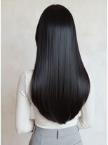 クオリス 赤塚店(QUALIS)&nbsp;冬対策◎髪質改善ロング暗色艶髪◎潤いチャージストレート