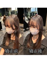 エノア 東京(ENORE)&nbsp;ダメージレスな弱酸性縮毛矯正で美髪ロング