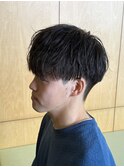 [MEN’S HAIR/波巻ツイストスパイラル/フェザーパーマ/伊勢崎]