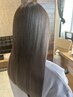 【宮之本指名限定】カット＋透明感カラー＋髪質改善TR ￥13000