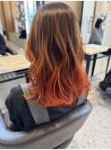 オレンジグラデーション