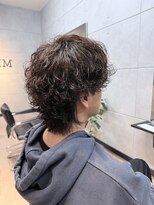 リム(LIM)&nbsp;海外風サーフカール×ミルクティーカラー