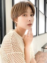 トゥルーズ 梅田茶屋町店(TLUUS) 【TLUUSイメチェン前髪ピンクベージュクールショート】